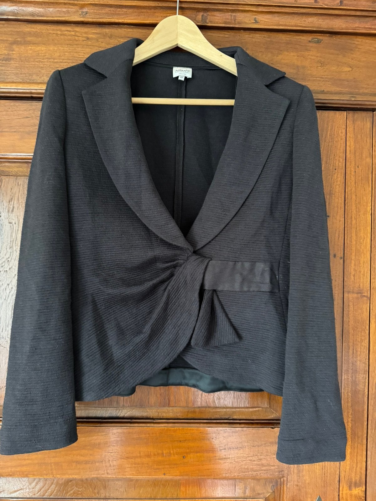 Armani blazer, Zwart, Maat 46/48 (XL) of groter, Ophalen of Verzenden, Jasje