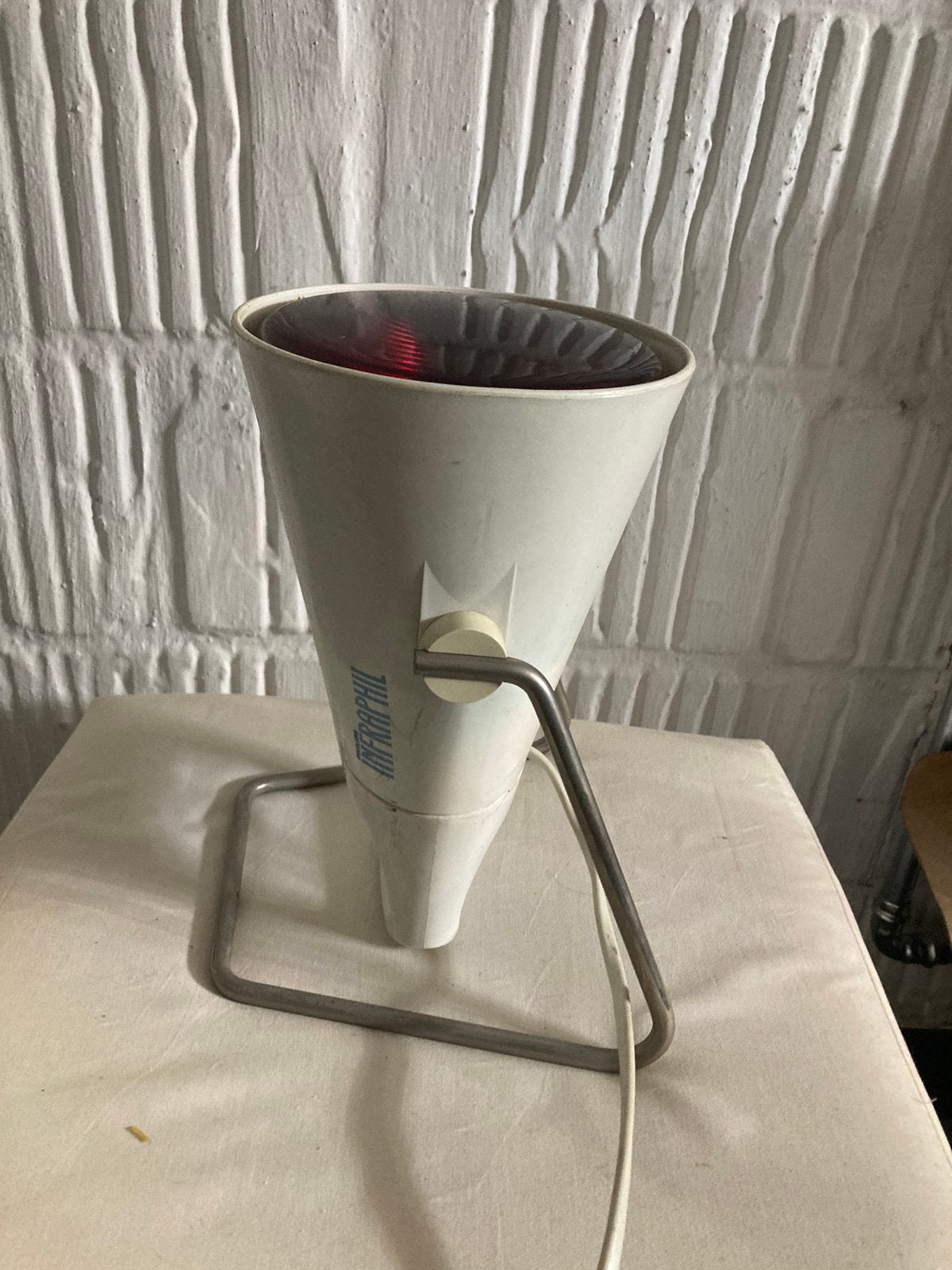Vintage infrarood lamp, Sport en Fitness, Sauna, Ophalen of Verzenden, Gebruikt, Infrarood