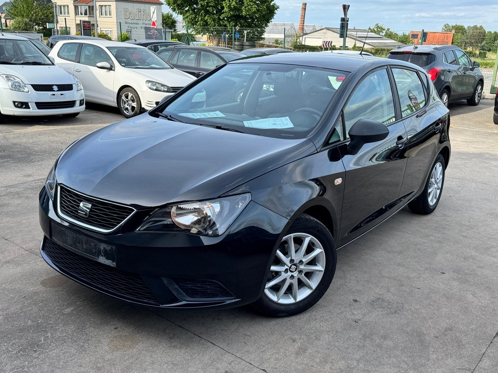 Seat Ibiza 1.2L Benzine 100.000 Klm, Autos, Euro 5, Achat, Entreprise, Boîte manuelle