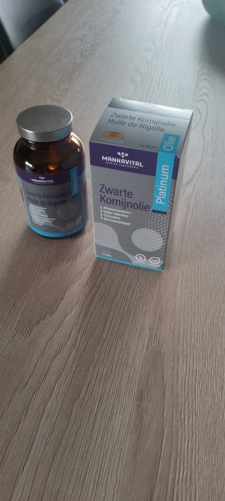 Voedingssupplement Zwarte komijnolie capsules, Enlèvement, Comme neuf