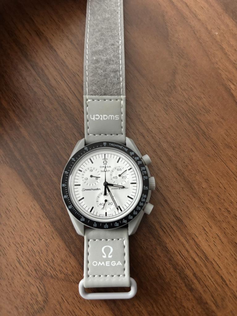 Montre Omega x Swatch 1965, Ophalen, Zo goed als nieuw, Swatch