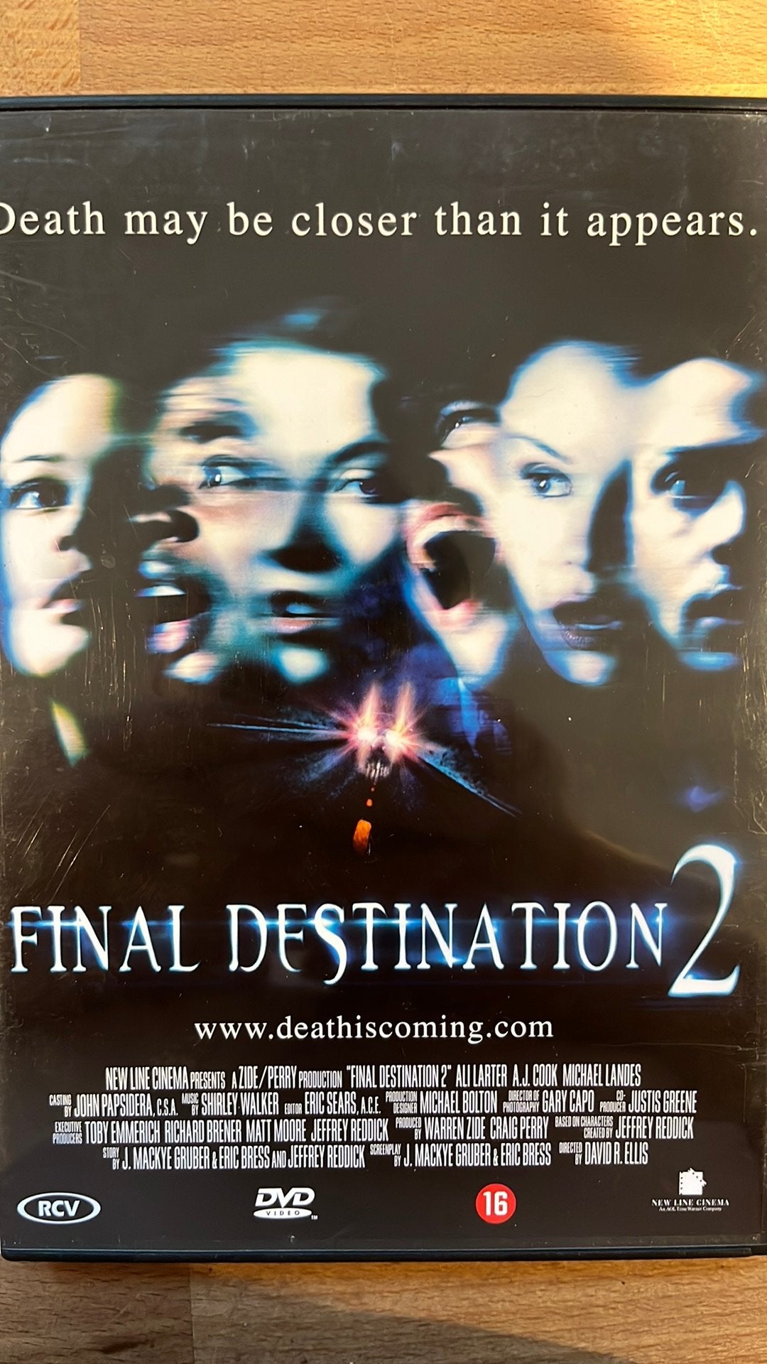 DVD - Final Destination 2, Enlèvement, Comme neuf