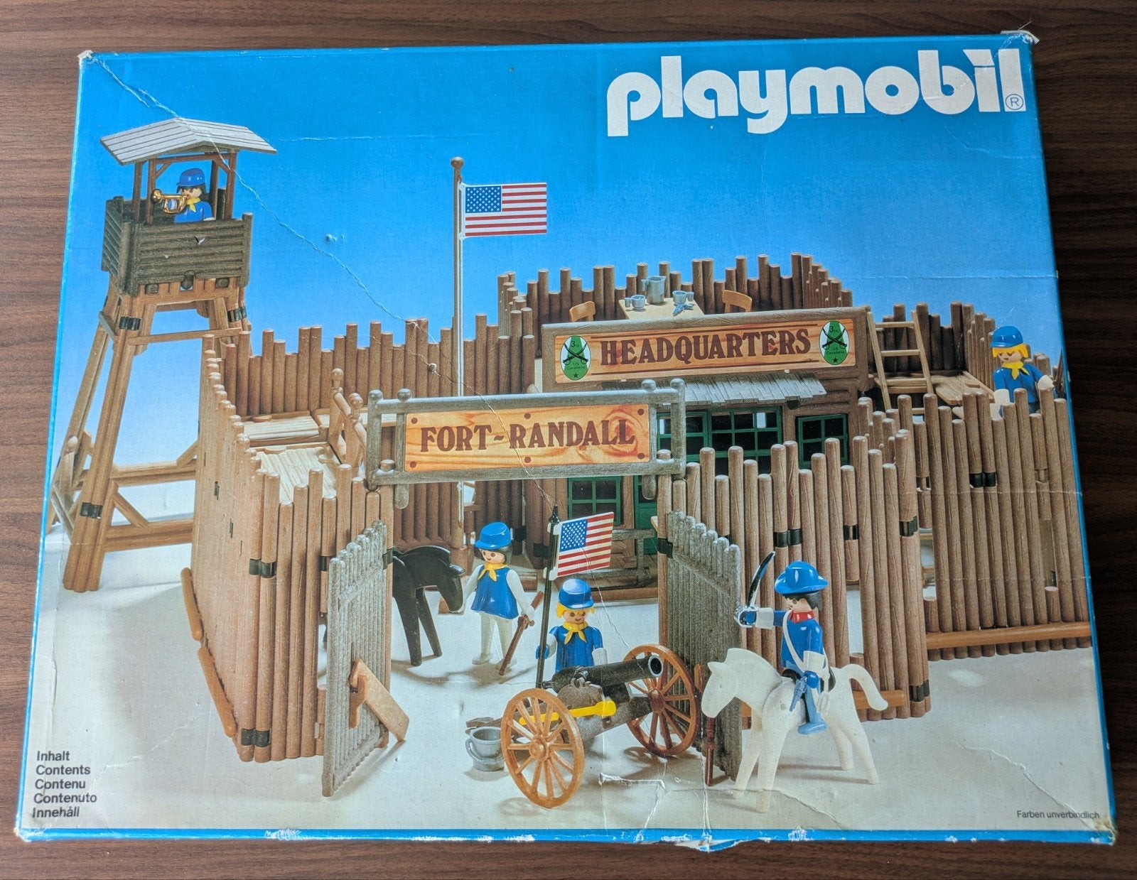 Playmobil vintage fort, Ophalen, Gebruikt, Losse onderdelen, Kasteel/Fort