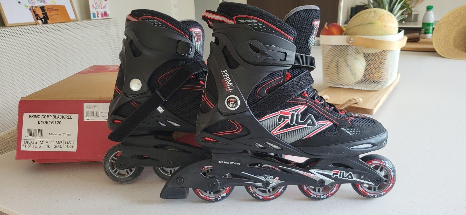 skeelers mannen, Sport en Fitness, Skeelers, Verstelbaar, Heren, Zo goed als nieuw, Inline skates 4 wielen