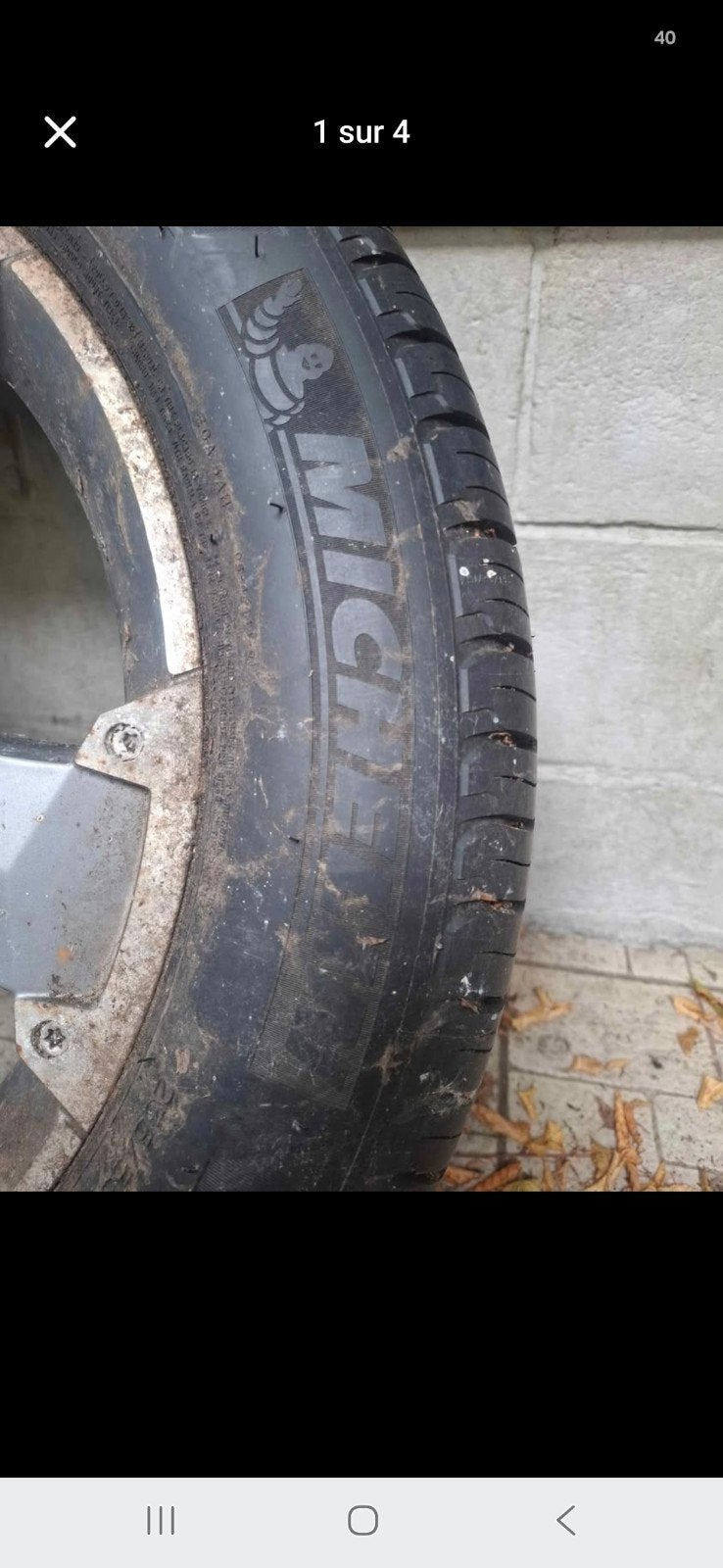 Pneu Michelin 18 pouces, Ophalen