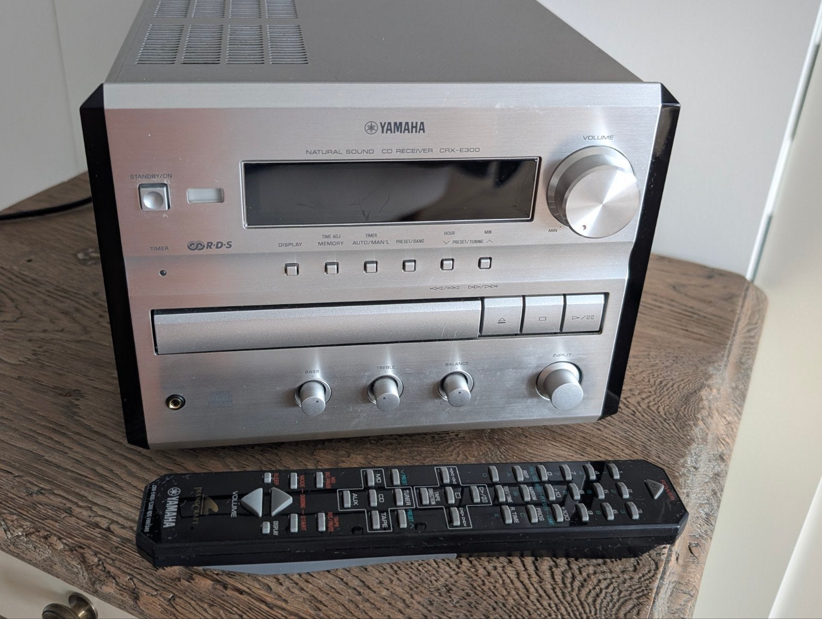 Récepteur CD stéréo Yamaha CRX‑E300, voir description, TV, Hi-fi & Vidéo, Chaîne Hi-fi, Autres marques, Enlèvement ou Envoi, Micro chaîne