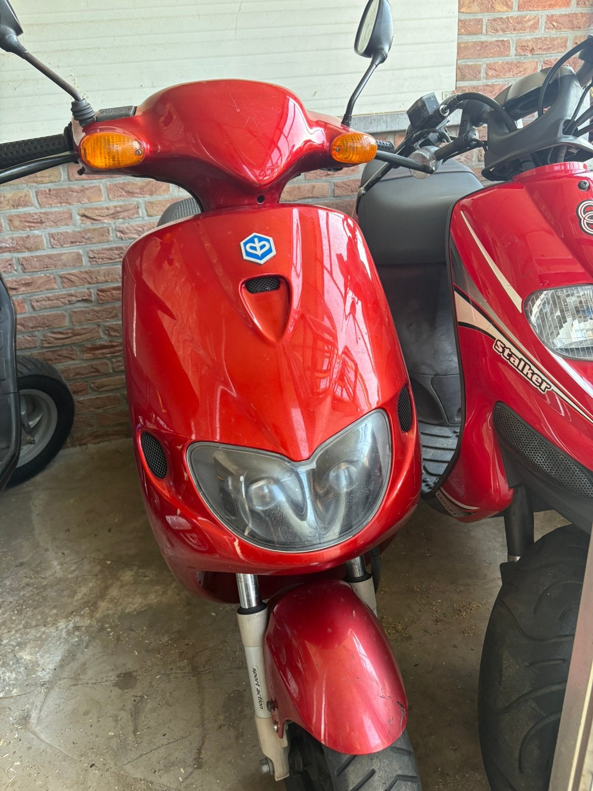 Piaggio zip fastrider nette staat (duits), Fietsen en Brommers, Ophalen, Zo goed als nieuw