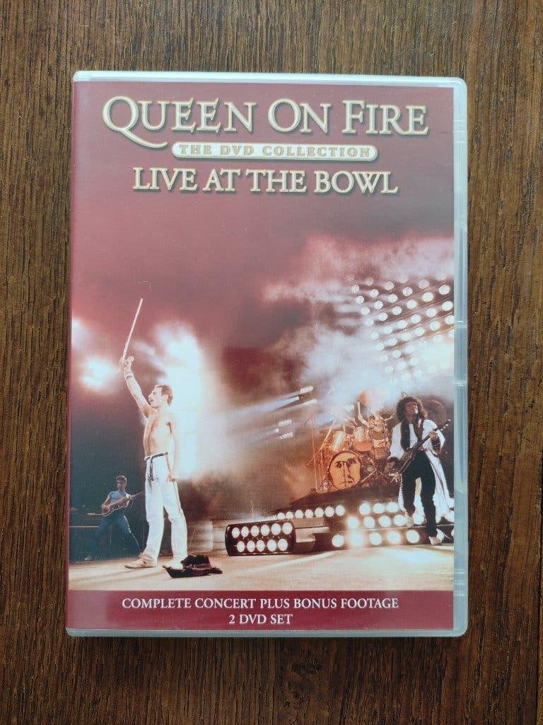 DVD Queen on Fire, Live at the Bowl, Ophalen of Verzenden, Zo goed als nieuw, Concert