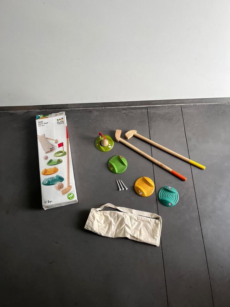 Mini golfset plan toys, Enlèvement, Utilisé, Autres types