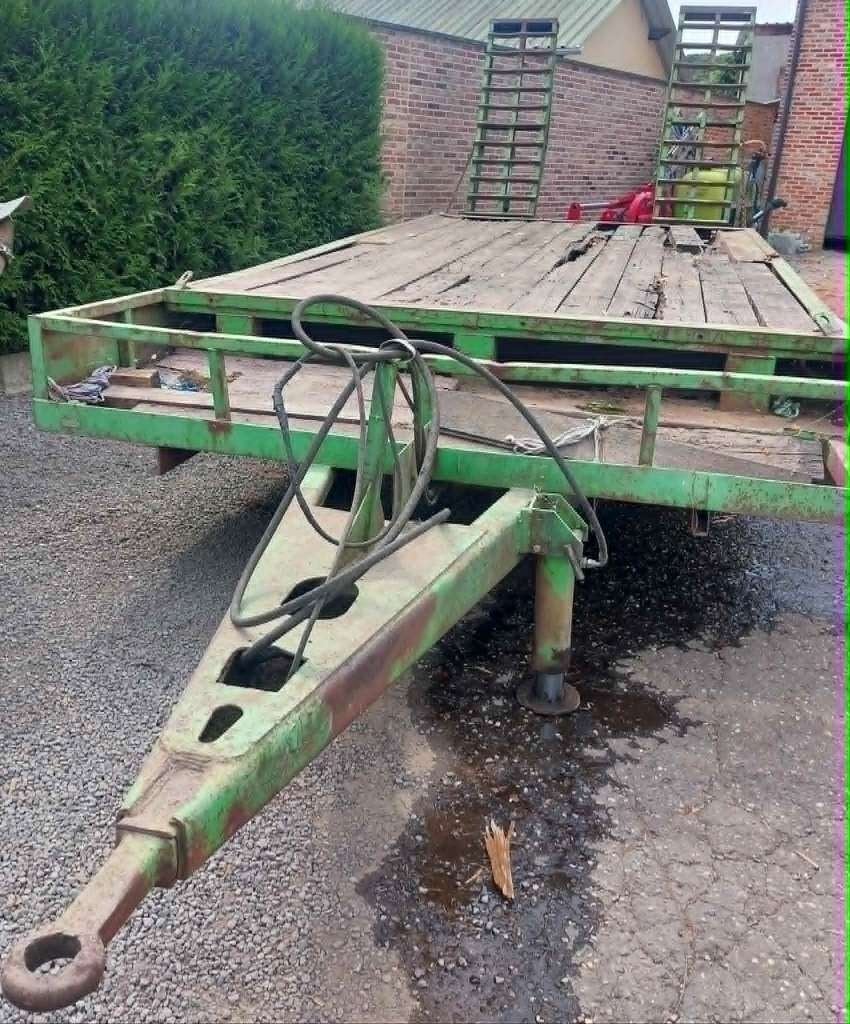 dieplader met werk aan, Zakelijke goederen, Landbouw | Werktuigen, Ophalen