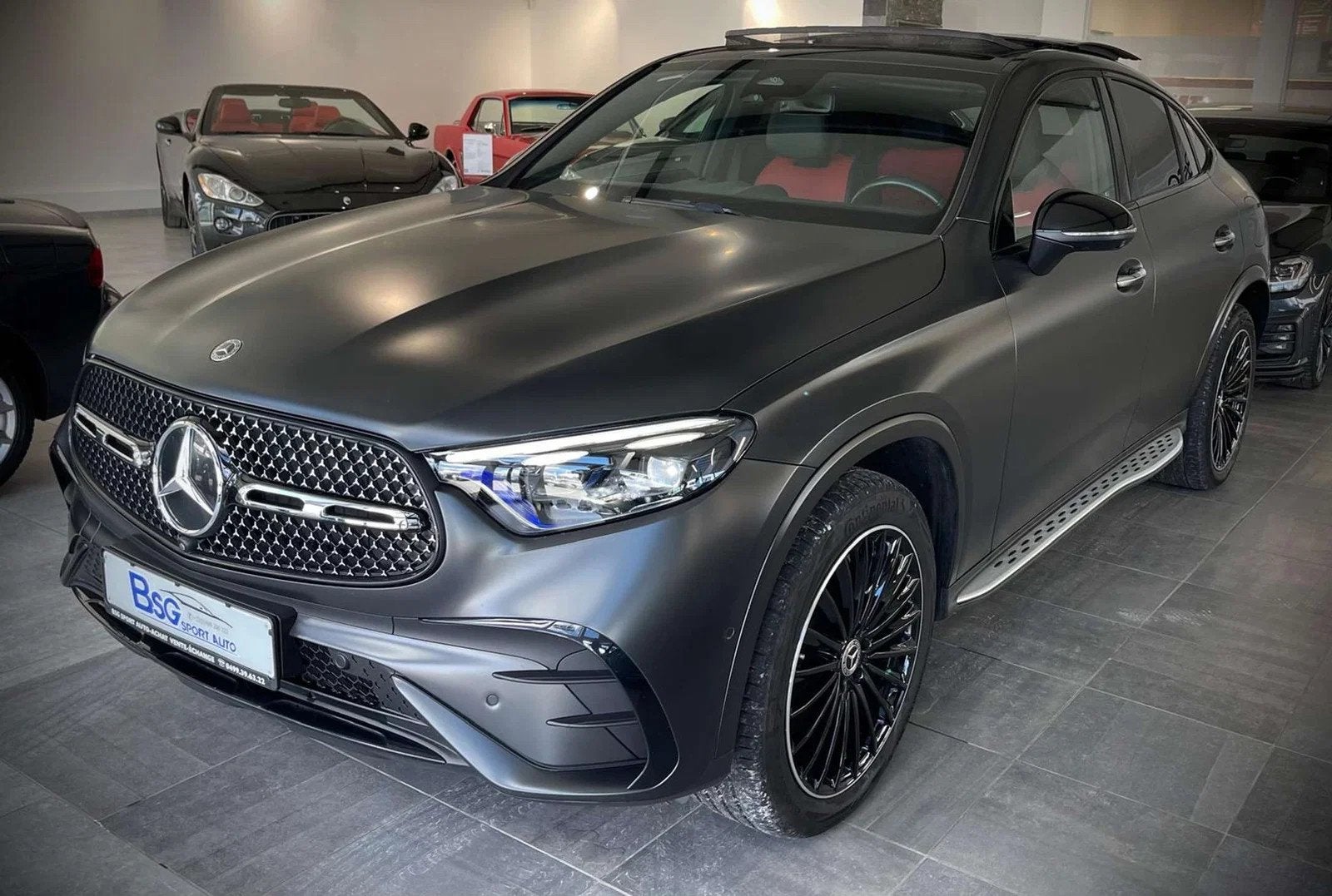 Mercedes-Benz GLC 400 4 MATIC GLC Coupé 400 e PHEV AMG Line, Auto's, Automaat, Gebruikt, Zwart, 4 cilinders