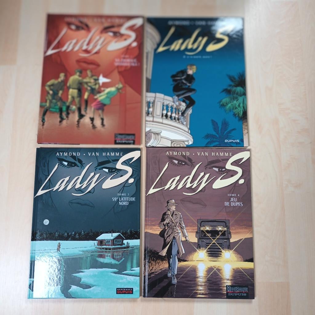 BD Lady S les 4 premiers tomes, Plusieurs BD, Enlèvement ou Envoi, Comme neuf, Aymond Van Hamme