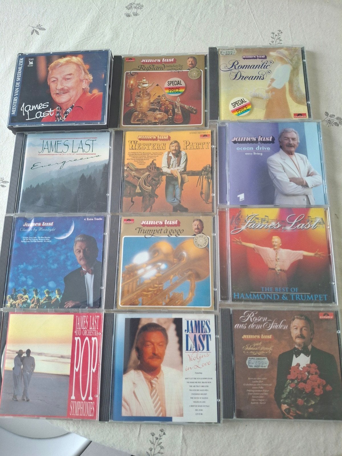 Cds James Last Find Out 0,50 par CD, Enlèvement ou Envoi
