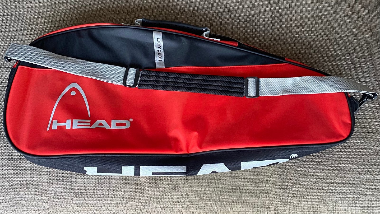 Sac de tennis HEAD (3 raquettes) - Parfait état / neuf, Sport en Fitness, Ophalen, Nieuw, Tas, Head