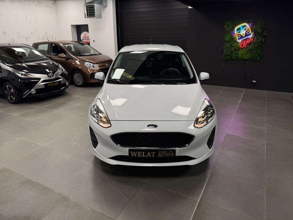FORD FIESTA 102.000KM BENZINE TOPSTAAT, Auto's, Bluetooth, Wit, Bedrijf, Fiësta