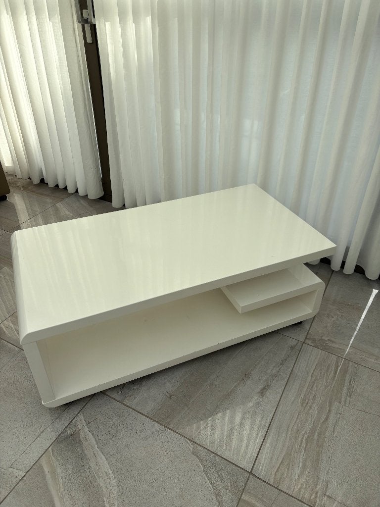 Salontafel, Ophalen, Kunststof, Gebruikt, 100 tot 150 cm