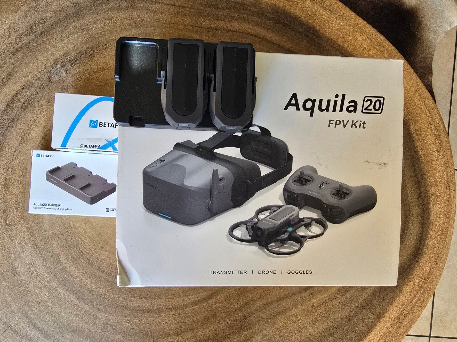 BETAFPV Aquila20 FPV Kit – RTF – 4 accu’s + charging hub – N, Hobby en Vrije tijd, Modelbouw | Radiografisch | Overige, Ophalen of Verzenden