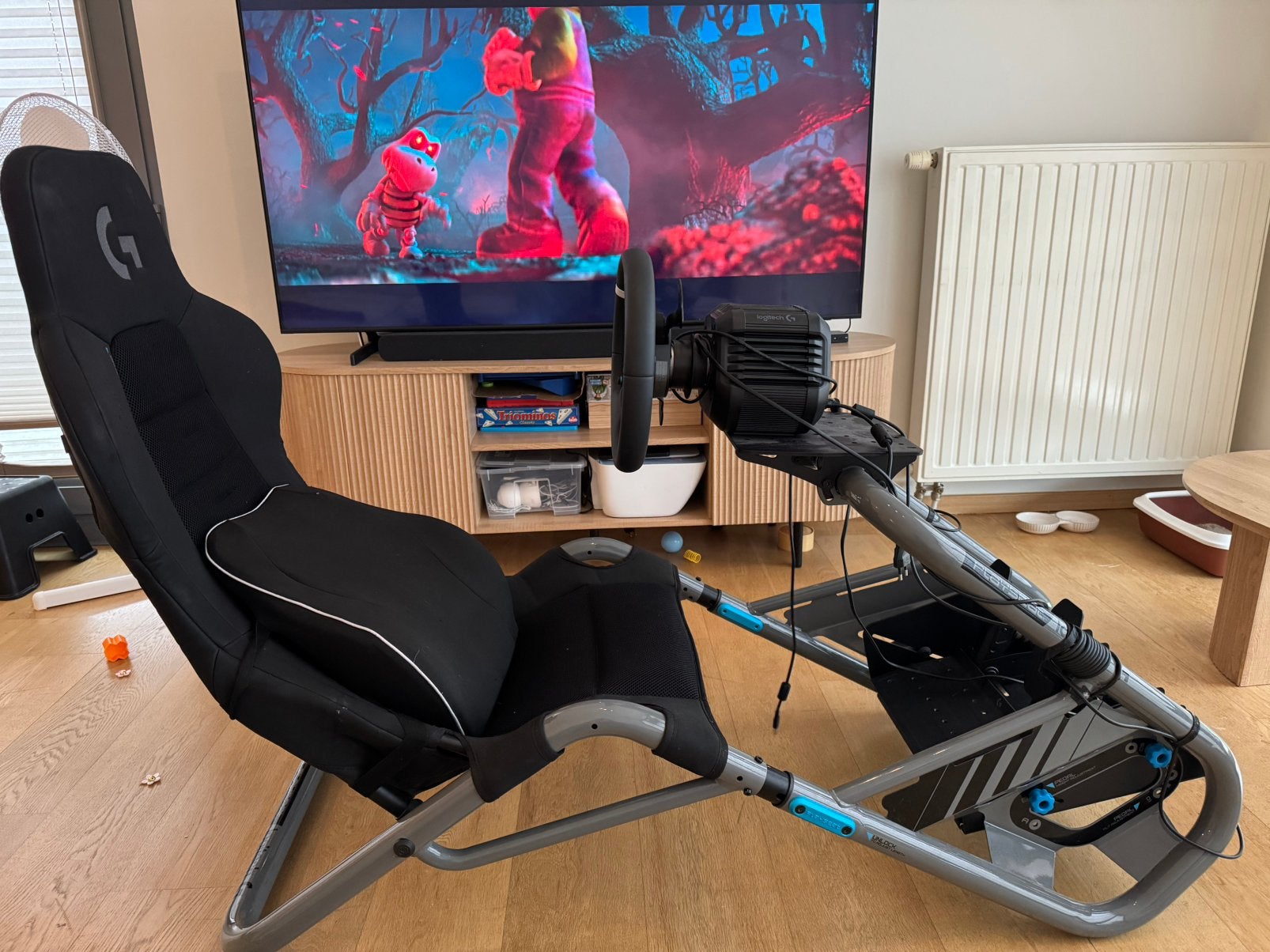 Cockpit complet tres peu utilisé, Consoles de jeu & Jeux vidéo, Enlèvement, Comme neuf