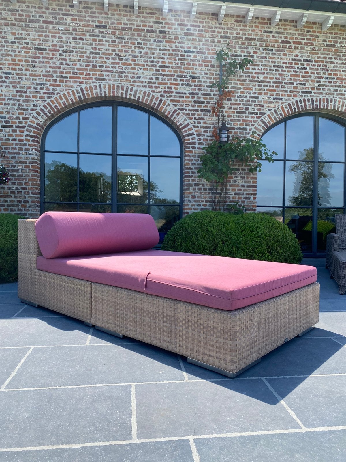 DEDON LOUNGE DAYBED uit DEDON LOUNGE COLLECTIE, Ophalen, Aluminium