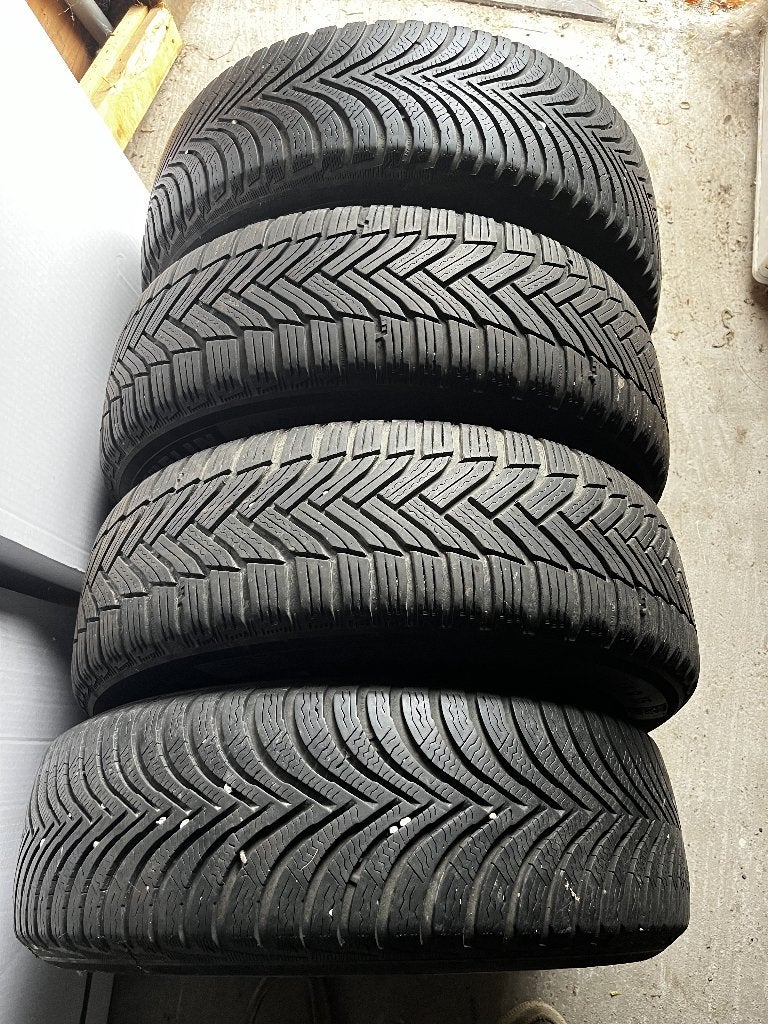 4x Winter autobanden 195/65 R15 -> €105 (OTK), Auto-onderdelen, Ophalen, Gebruikt, 15 inch, Banden en Velgen