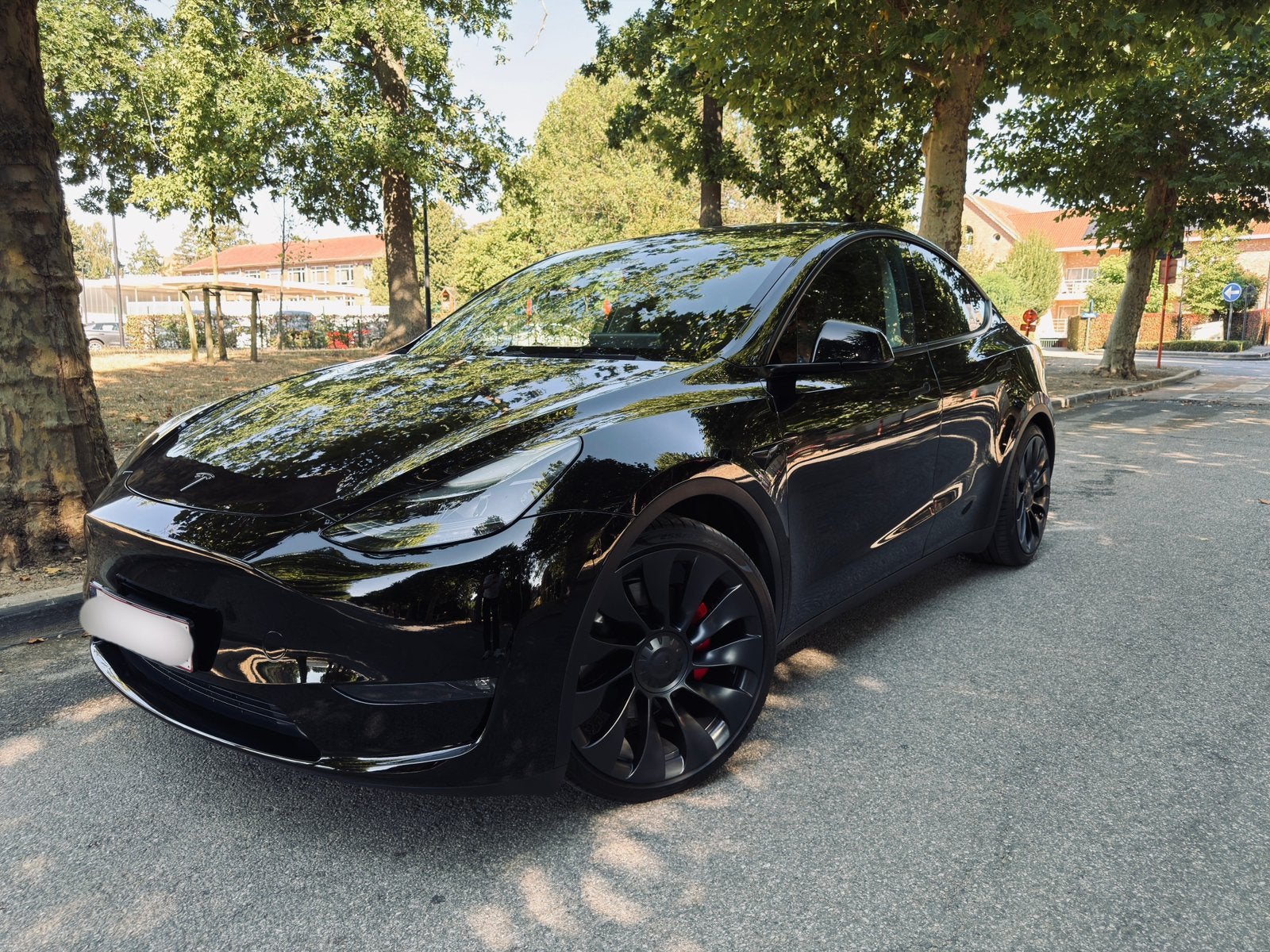 Tesla Model Y PERFORMANCE–FULL BLACK–JANTES 21’-GARANTIE, Cuir, Achat, Euro 6, Entreprise