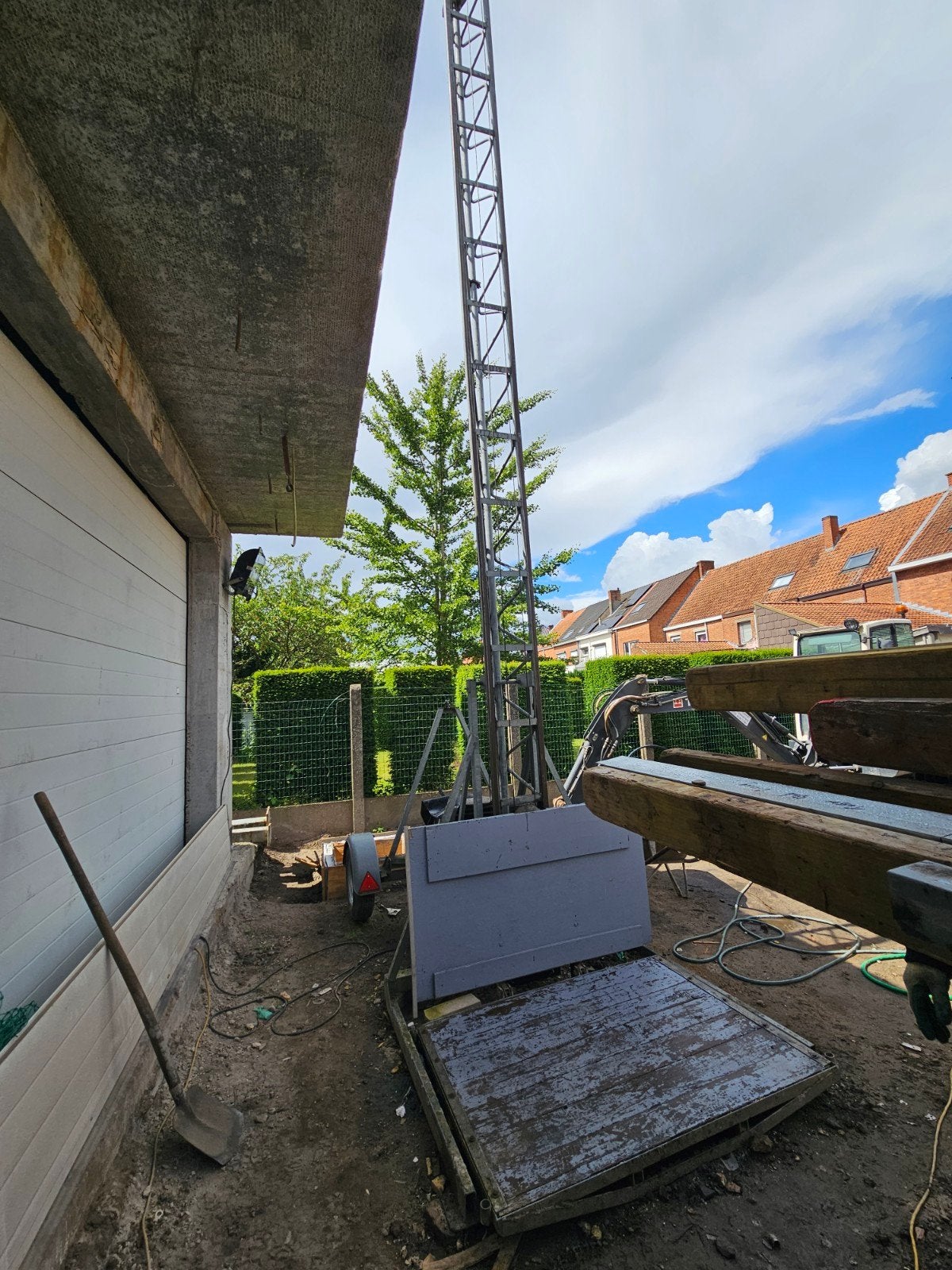 Bouwlift, Bricolage & Construction, Monte-charges, Enlèvement ou Envoi, Ascenseur de chantier