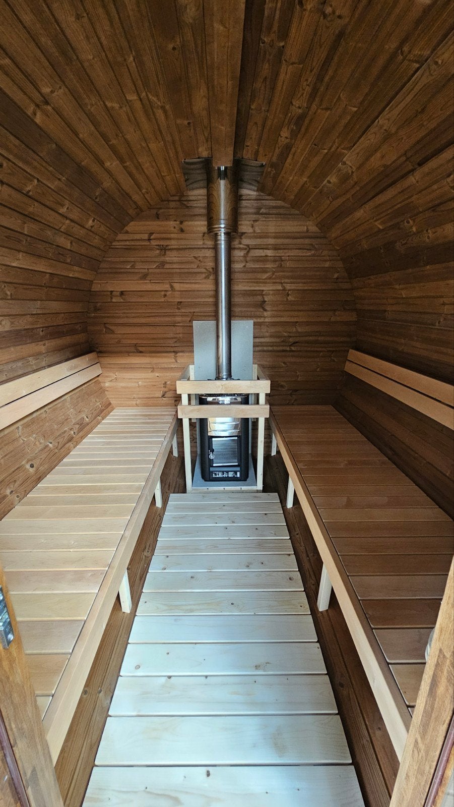 Livraison et installation gratuites du sauna 3M Barrel - 10 , Enlèvement ou Envoi