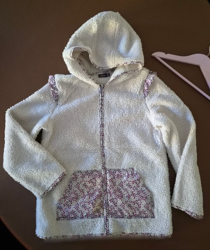 Veste capuche moumoute Fille 10/11 ans Sergent Major, Enfants & Bébés, Comme neuf, Enlèvement, Sergent Major, Fille