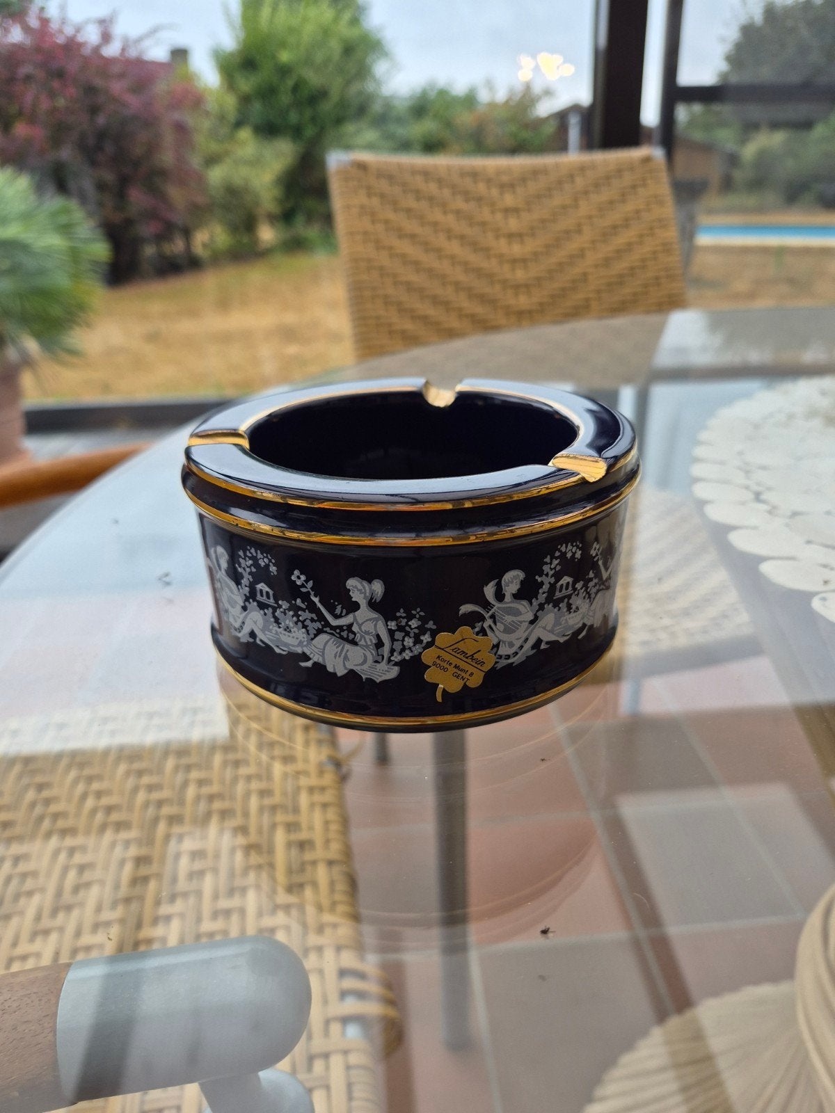 asbak, Collections, Articles de fumeurs, Briquets & Boîtes d'allumettes, Enlèvement, Comme neuf, Cendrier
