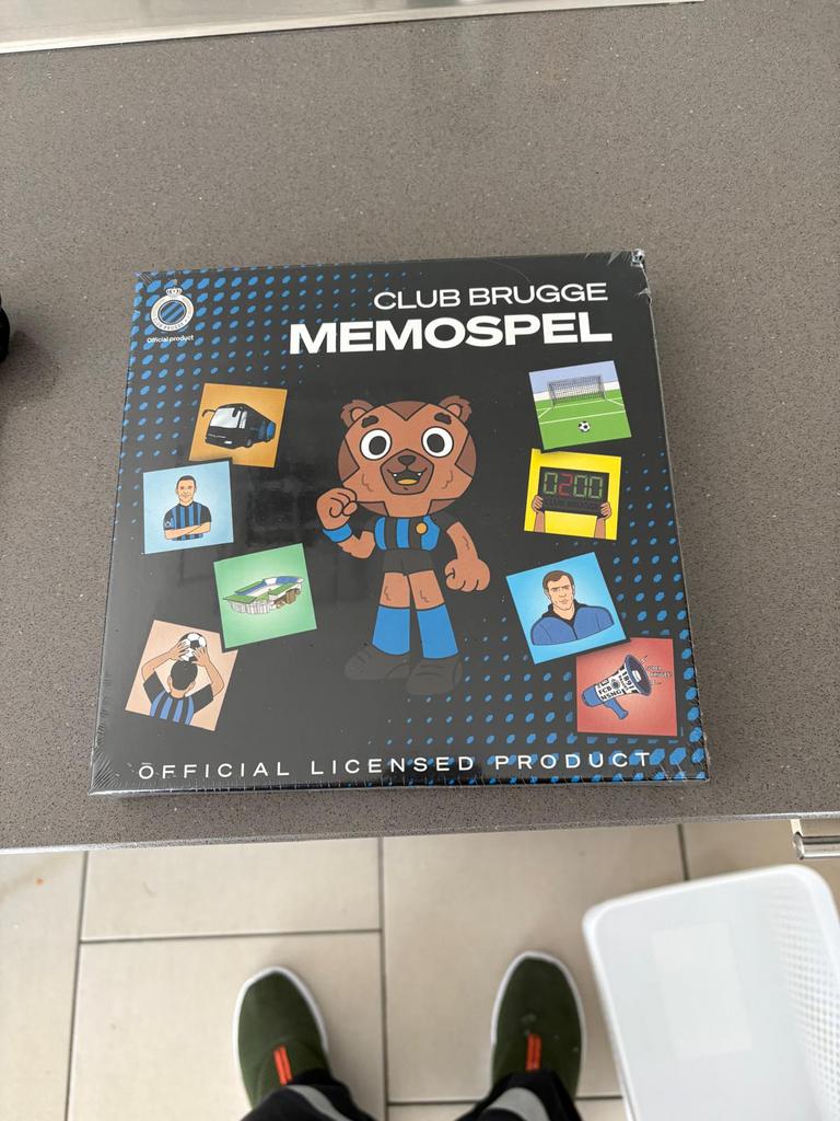 Memoryspel club brugge, Ophalen, Nieuw