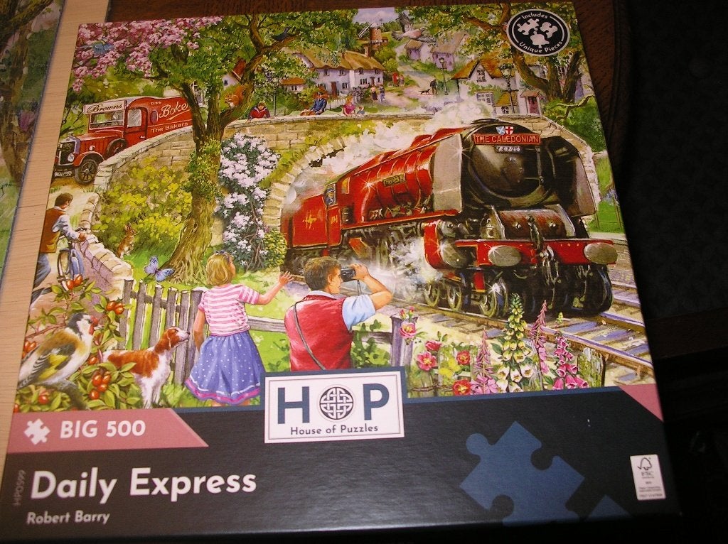 Puzzel HOP big 500, Ophalen