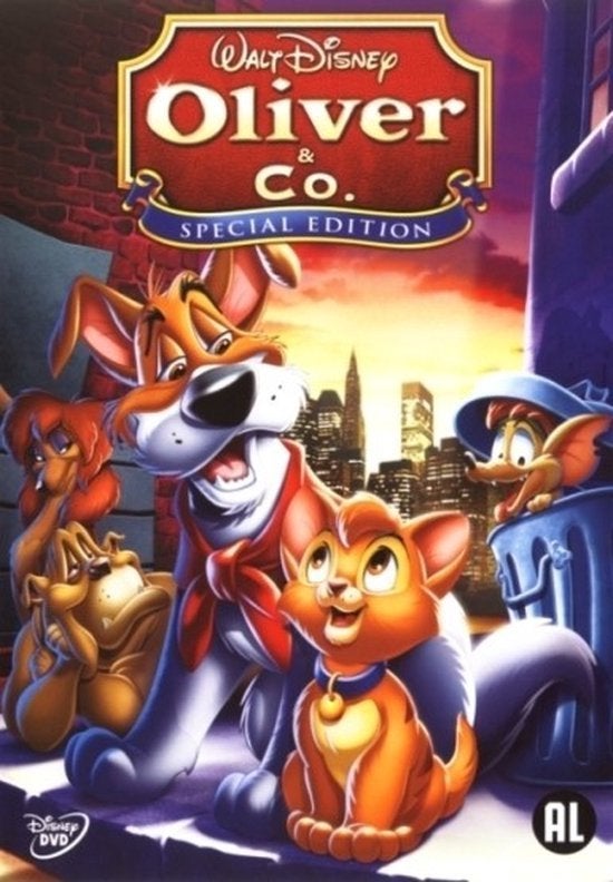 Disney dvd - Oliver & Co - Gouden rugnummer 30, Enlèvement ou Envoi, Matériel bonus