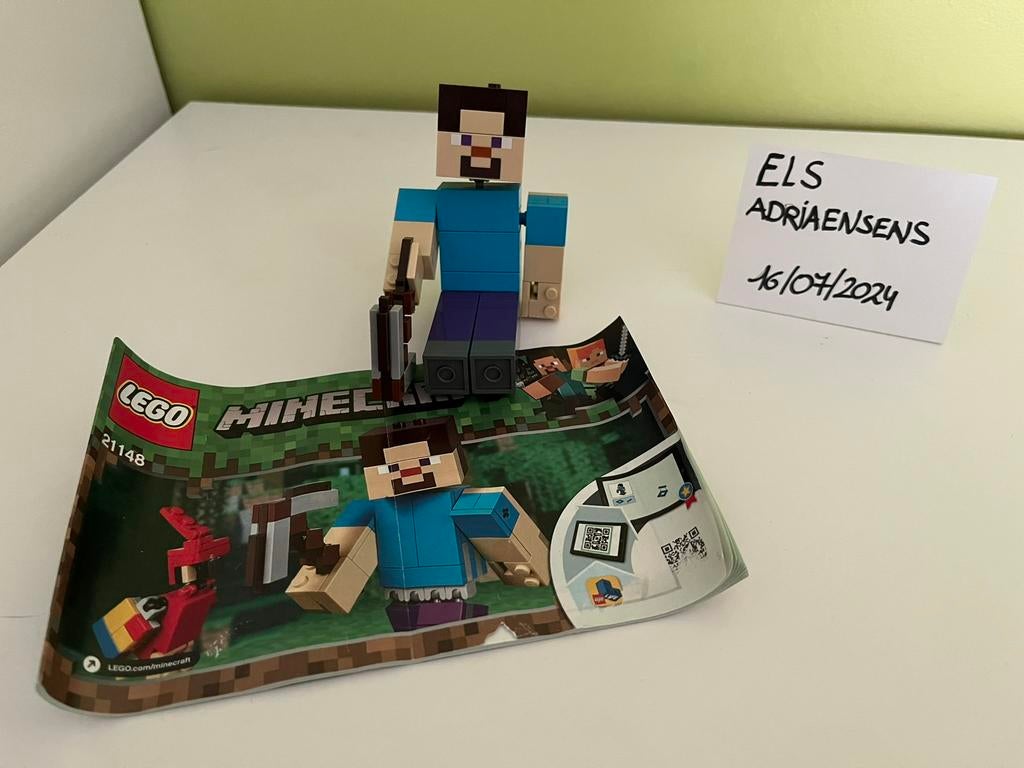 Lego minecraft 21148, Ophalen, Zo goed als nieuw, Lego, Minecraft