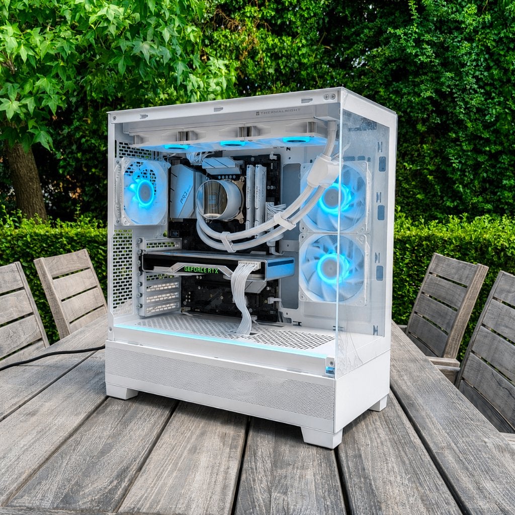 Witte Gaming PC | RTX 2080 Ti 11GB | Intel i7 10700KF | 1TB, Computers en Software, Virtual Reality, Nieuw, Ophalen of Verzenden