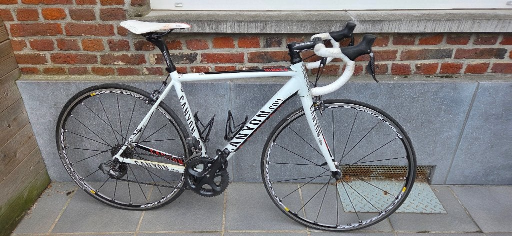 vélo de route Canyon en alu DI2 ultegra 20 vitesses, Vélos & Vélomoteurs, Autres marques, Frein sur jante, 49 à 53 cm, Aluminium
