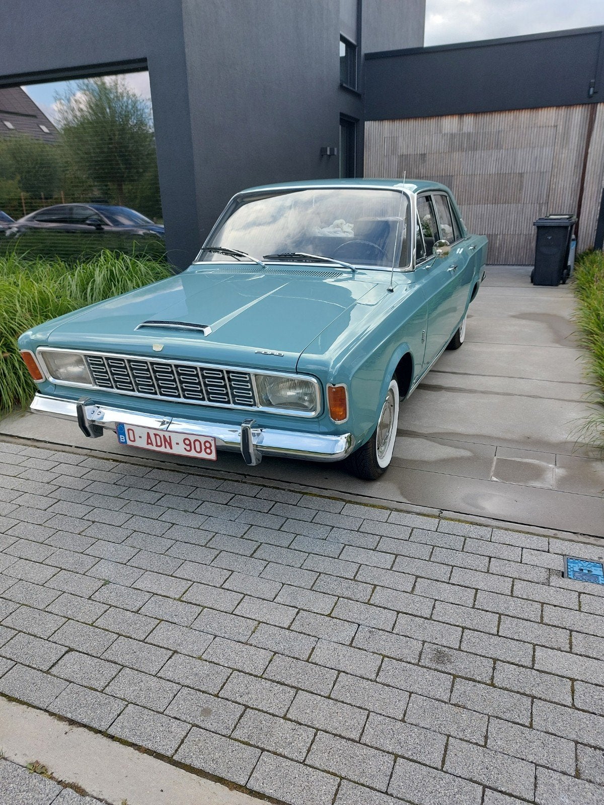 Ford Taunus 20mv6 TS 1968 orignele Oldtimer, Auto's, Achterwielaandrijving, Leder, Dealer onderhouden, 6 cilinders