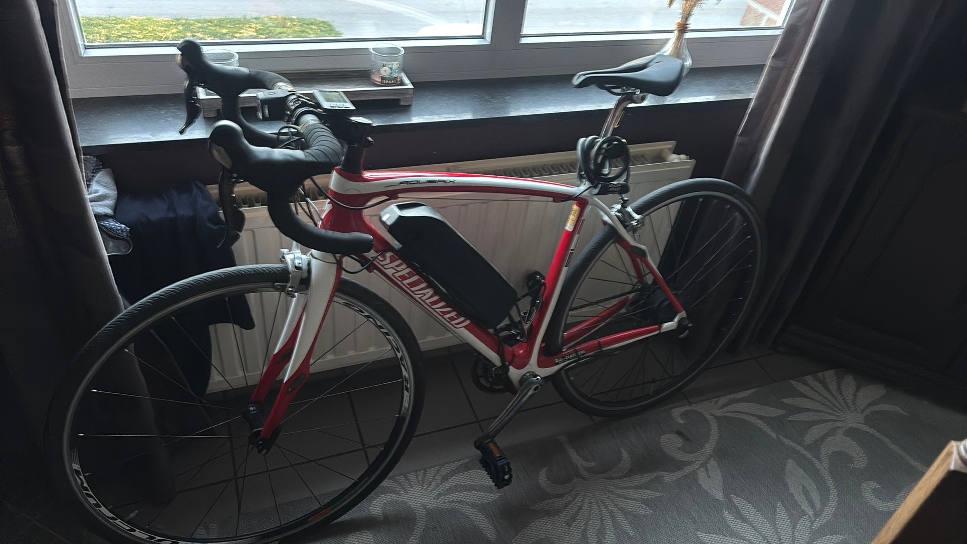 Specialized carbonnen elektrische koersfiets, Enlèvement, Utilisé
