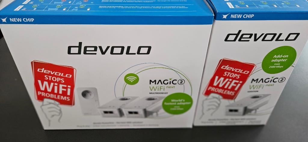 Devolo Magic 2 Wifi next multiroom kit ., Informatique & Logiciels, Routeurs & Modems, Utilisé, Routeur, Enlèvement ou Envoi