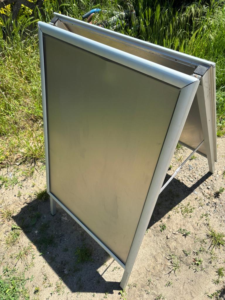 Reclame bord / A bord 90x65cm, Zakelijke goederen, Ophalen