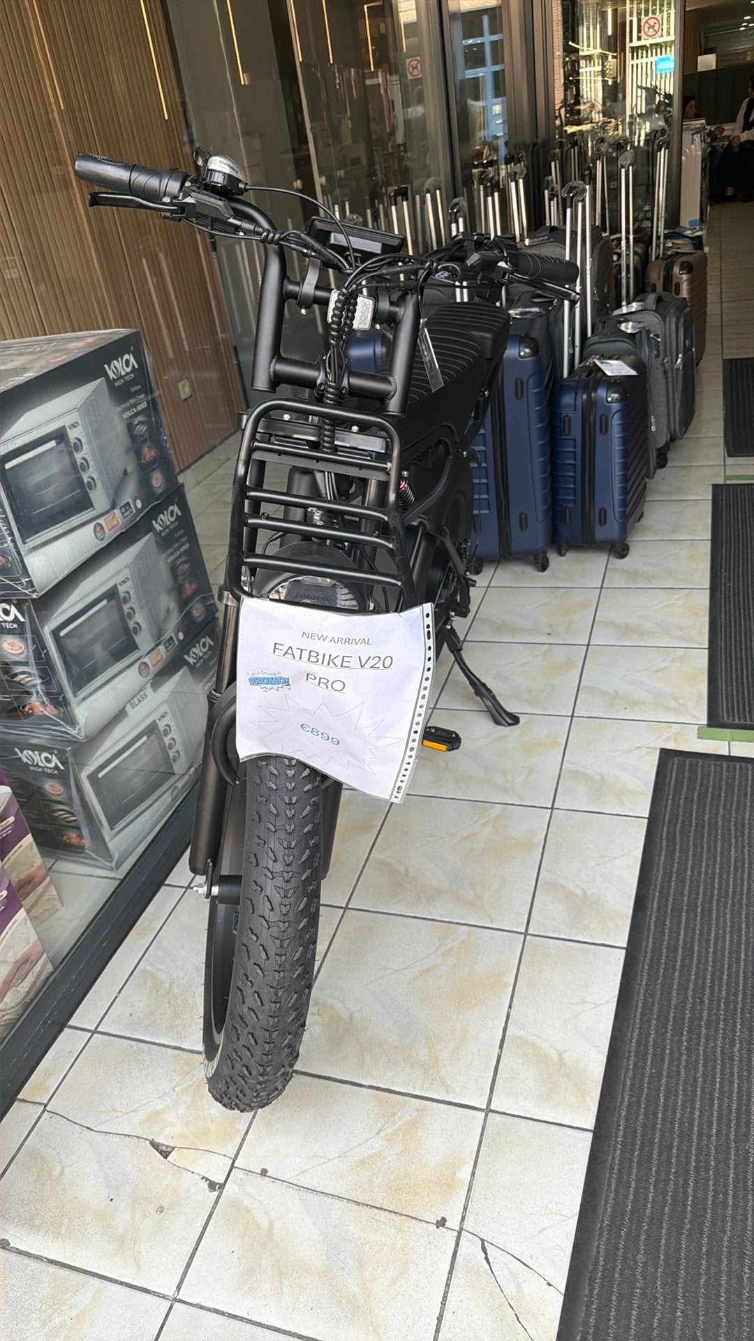 Fatbike v20 pro, Nieuw, 59 cm of meer, 50 km per accu of meer, Ophalen