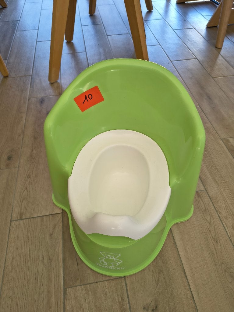 Potje Babybjörn groen, Enfants & Bébés, Enlèvement, Comme neuf, Autres types, Autres marques