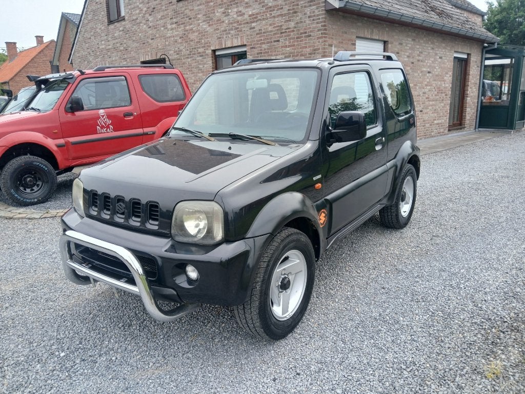 suzuki jimny #4x4# lichte vracht !!gekeurd!! bj 2002, Stof, Bedrijf, Handgeschakeld, 2 zetels