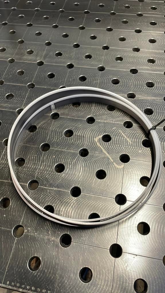 Intersaw bandzagen (nieuw), Ophalen