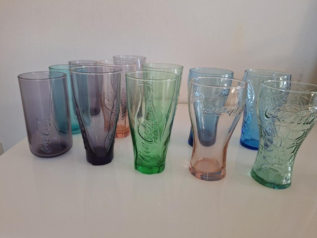 Collectie Coca-Cola glazen 12 stuks, Enlèvement