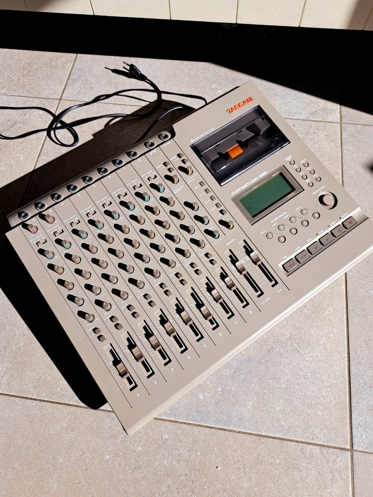 Tascam portastudio 488, Ophalen, Zo goed als nieuw, 5 tot 10 kanalen, Microfooningang