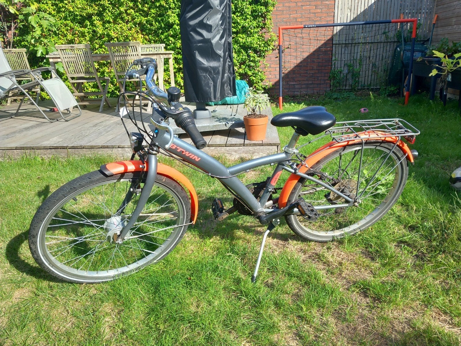 Jongensfiets 24 inch, Ophalen, Gebruikt, B'Twin (Decathlon)