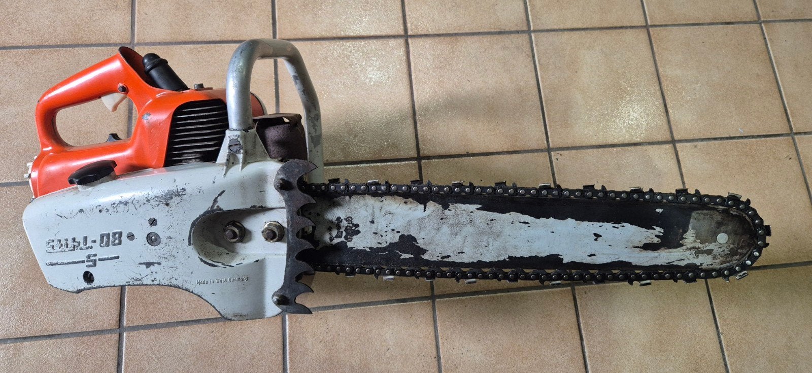 Boomzaag Stihl model 08-S, Ophalen, Gebruikt, Viking / Stihl
