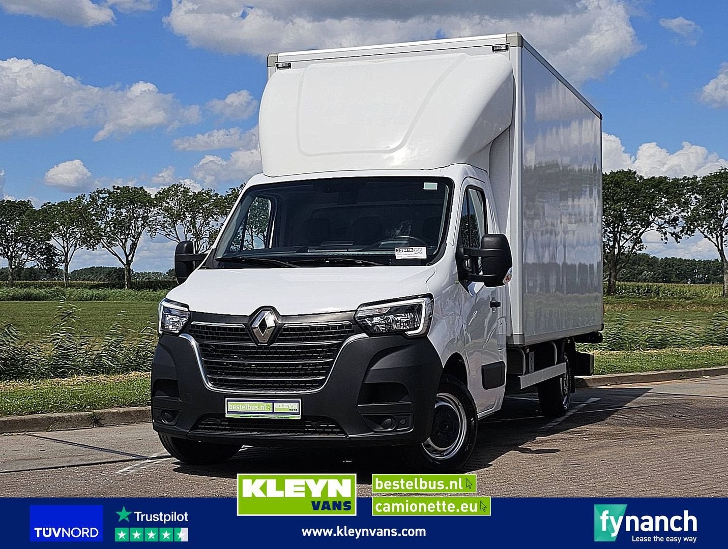 Renault MASTER 2.3 Bakwagen Laadklep!, Auto's, Bestelwagens en Lichte vracht, Renault, Wit, Bedrijf, Te koop