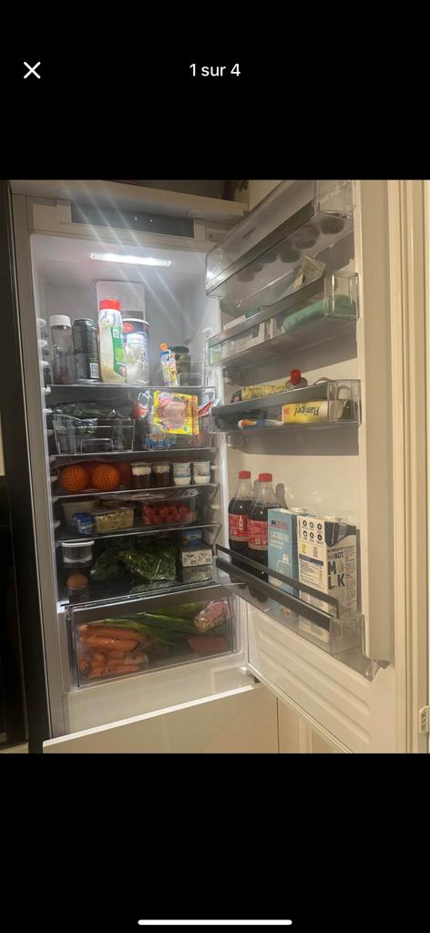 Frigo + congélateur, Enlèvement