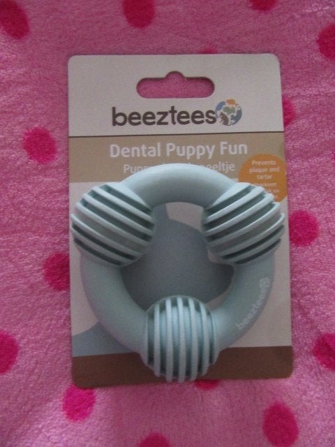 Beeztees Puppy Dental Ring -- Nieuw -- Bijtring pup, Dieren en Toebehoren, Ophalen of Verzenden, Nieuw